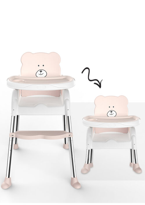 Multi-Functional Adjustable Baby Highchair - High-Quality Folding Dining Chair for Kids
