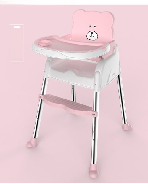 Multi-Functional Adjustable Baby Highchair - High-Quality Folding Dining Chair for Kids