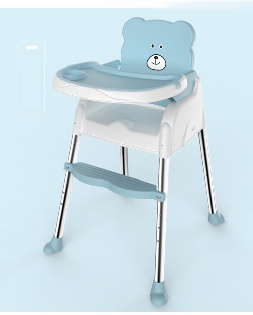 Multi-Functional Adjustable Baby Highchair - High-Quality Folding Dining Chair for Kids
