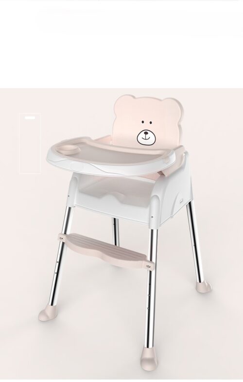 Multi-Functional Adjustable Baby Highchair - High-Quality Folding Dining Chair for Kids