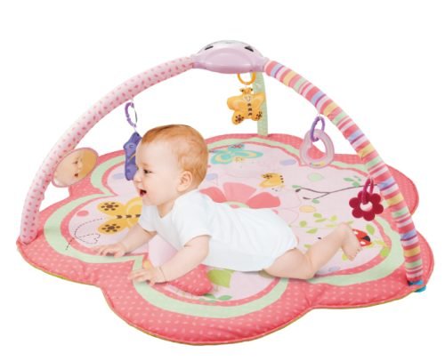 Interactive Baby Play Mat with Music, Projection, and Engaging Toys