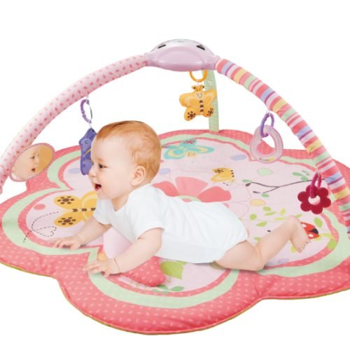 Interactive Baby Play Mat with Music, Projection, and Engaging Toys