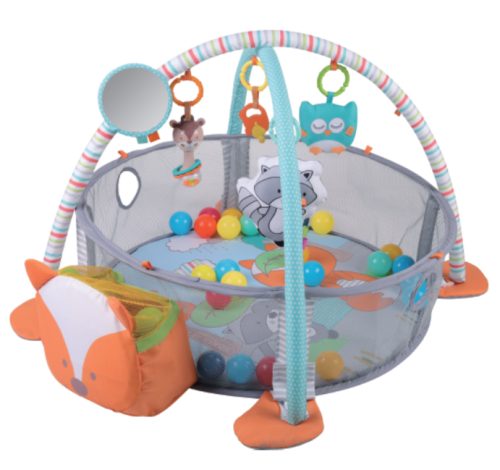 3 in 1 Activity Gym Play Mat With 30 Balls and Toys
