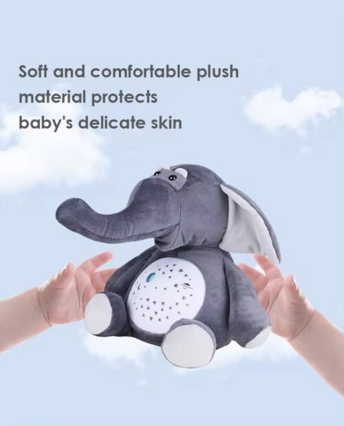 Comforting Musical Toy with Soft Night Lights - Ideal for Restful Sleep