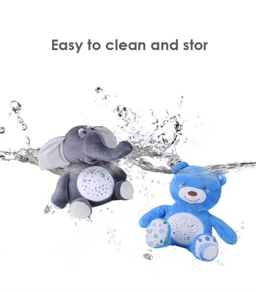 Comforting Musical Toy with Soft Night Lights - Ideal for Restful Sleep