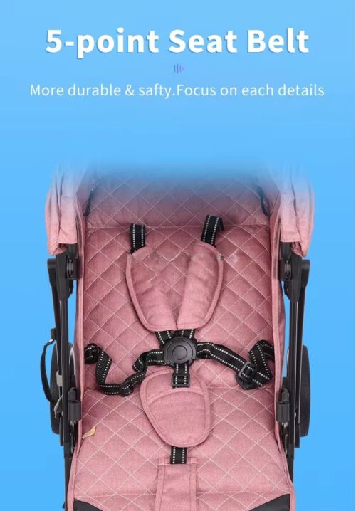 Premium One-Hand Fold Baby Stroller