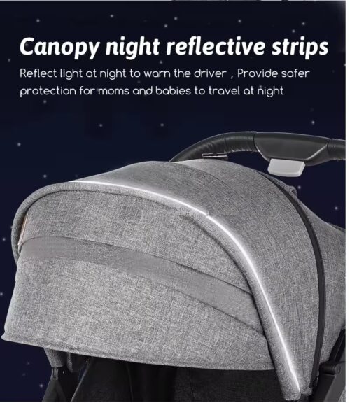Compact & Practical One-Hand Fold Baby Stroller