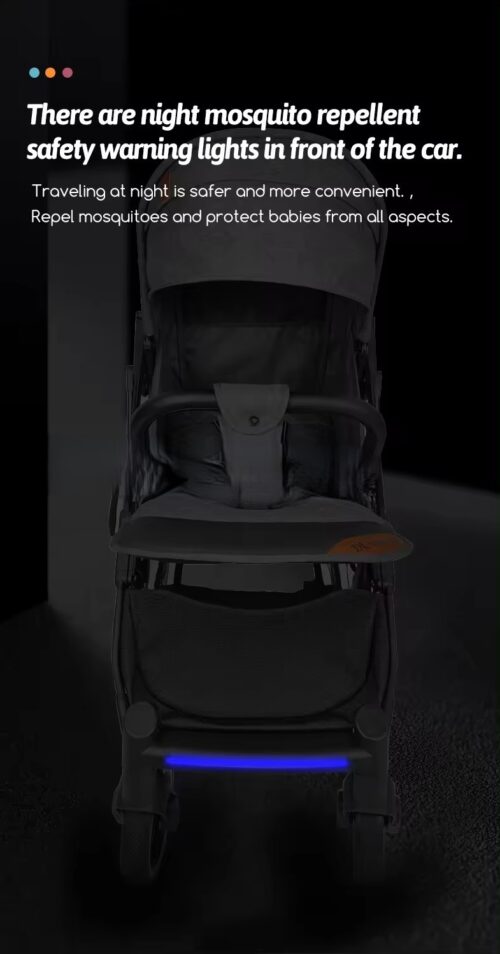 Compact & Practical One-Hand Fold Baby Stroller
