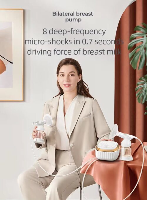 Smart Dual Breast Pump with Electric Power