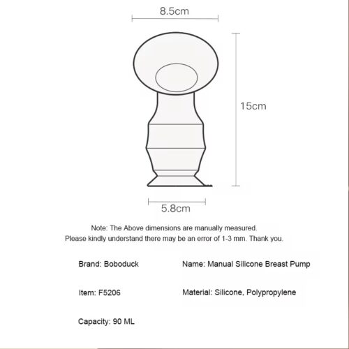 Portable Manual Breast Pump