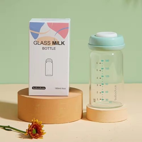 Glass Baby Milk Storage Bottles