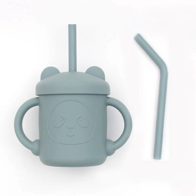 Food-Grade Silicone Baby Sippy Cup - Safe and Durable for Easy Drinking