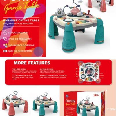 2 in 1 Baby Activity Center and Educational Table