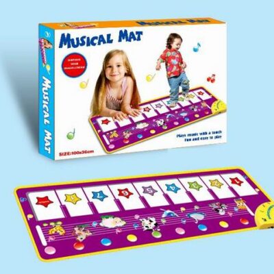 Musical Activity Mat with Piano Keyboard and Sound Effects