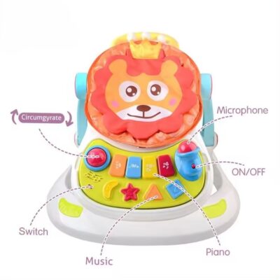 Melody and Activity Baby Walker for Early Development