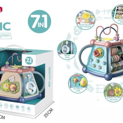 7-in-1 Interactive Learning Activity Cube