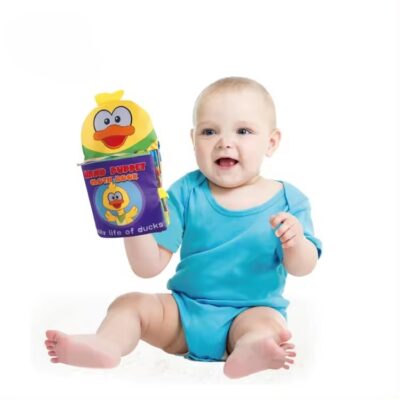 Storytime Hand Puppet Cloth Book - Fun and Engaging for Little Ones