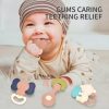 8-Piece Baby Rattle and Teething Relief Set - Colorful and Engaging Toys for Sensory Development