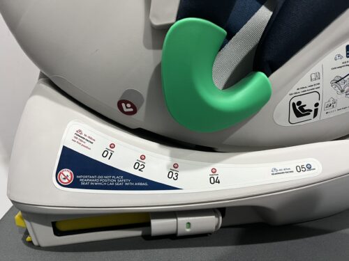 BellaNina Dynamic Safety Car Seat - Customizable Headrest and Recline for Ultimate Comfort