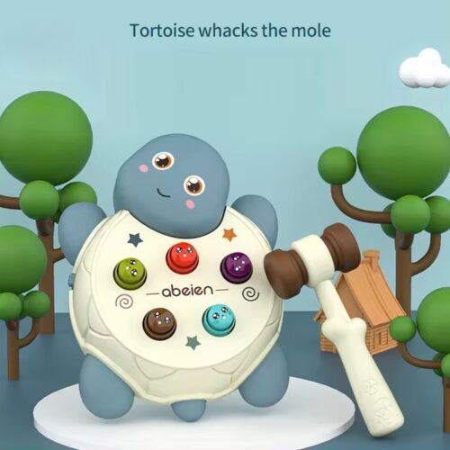Electric Whack-a-Mole Game: Interactive Fun with Lights and Music