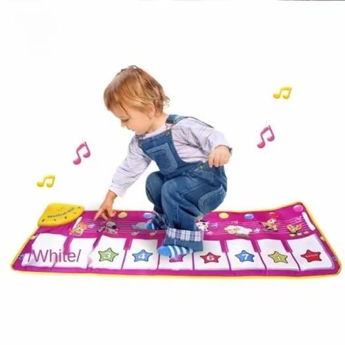 Musical Activity Mat with Piano Keyboard and Sound Effects