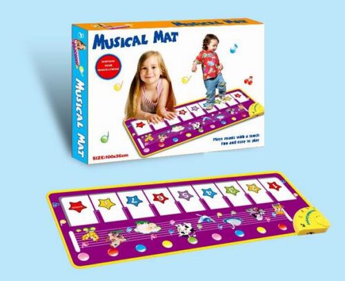 Musical Activity Mat with Piano Keyboard and Sound Effects