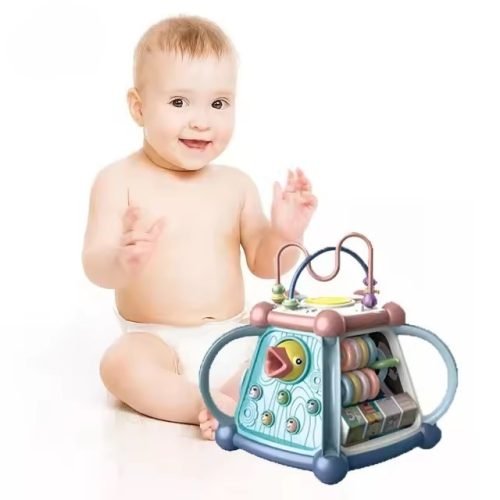 7-in-1 Interactive Learning Activity Cube