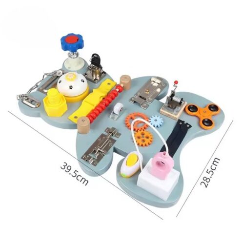 Early Childhood Montessori Busy Board: Fun and Educational Wall Toy
