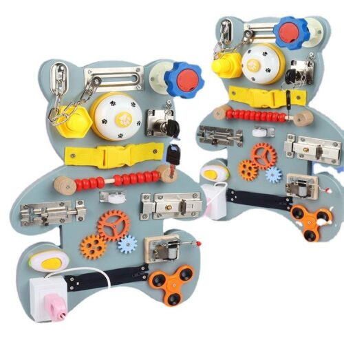 Early Childhood Montessori Busy Board: Fun and Educational Wall Toy