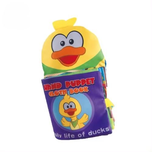 Storytime Hand Puppet Cloth Book - Fun and Engaging for Little Ones