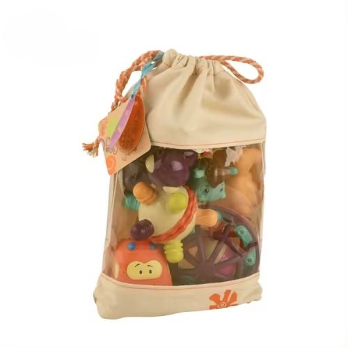 8-Piece Infant Rattle and Sensory Toy Collection: Boost Baby's Senses