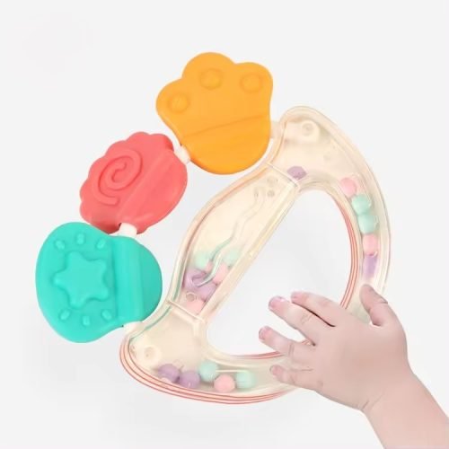 8-Piece Set of Baby Teething Toys: Soothing Relief for Tiny Teeth