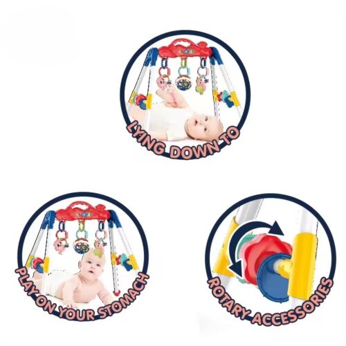 Fitness and Fun Music Frame: Engaging Toys and Soothing Sounds