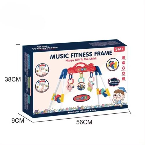 Fitness and Fun Music Frame: Engaging Toys and Soothing Sounds
