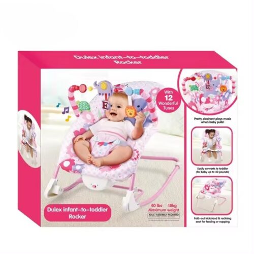 Deluxe Adjustable Rocker Chair - Luxurious Comfort for Every Stage of Growth