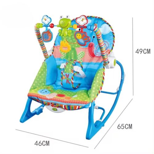 Premium Convertible Rocker Chair - From Infant Cradle to Toddler Seat