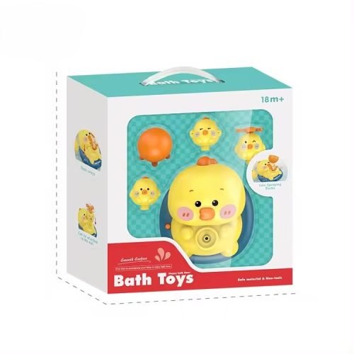 Fun and Cute Bath Ducks - Splashing Action for Engaging Water Play