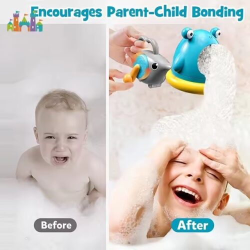 Bubble Blowing Bath Toy - Fun and Effortless Bubbles for Kids