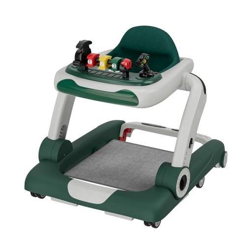 Space-Saving Baby Walker with Foldable Design