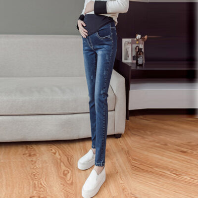 Premium Adjustable High Waist Pregnancy Jeans