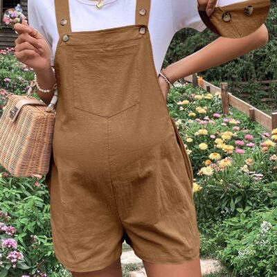 Pregnancy Casual Comfort Overalls