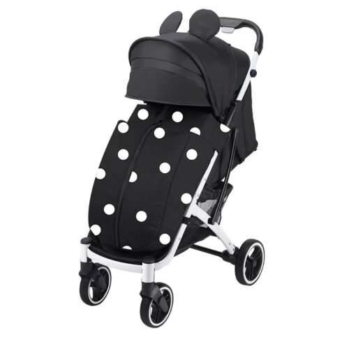 Premium One-Hand Fold Baby Stroller - Color: Miki