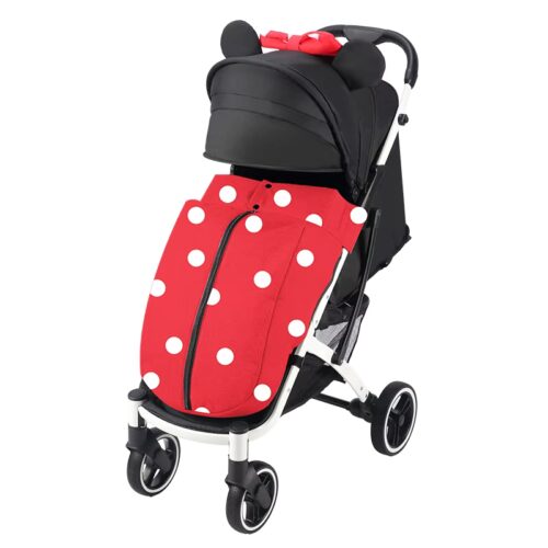 Premium One-Hand Fold Baby Stroller - Color: Minnie