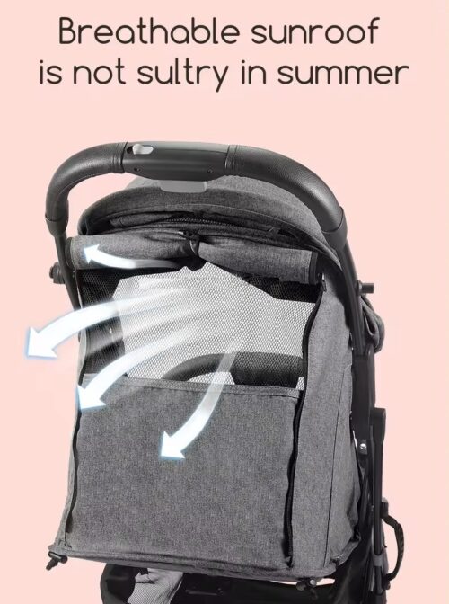 Compact & Practical One-Hand Fold Baby Stroller