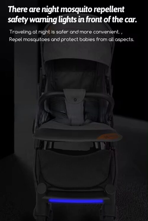 Compact & Practical One-Hand Fold Baby Stroller