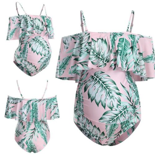 Maternity 1-Piece Swimsuit for a Comfortable Fit