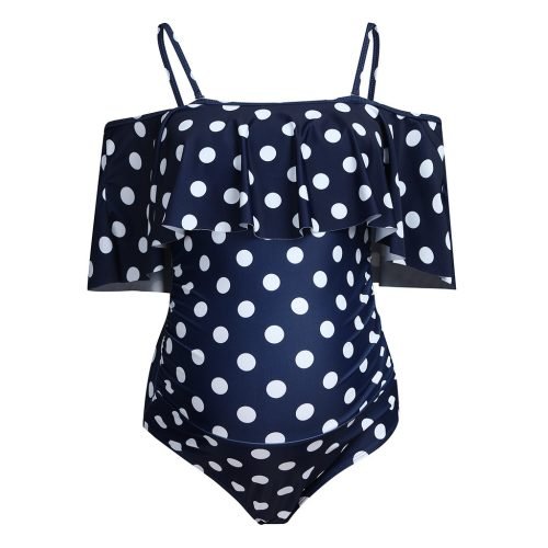 Comfortable and Fashionable Maternity 1-Piece Swimsuit
