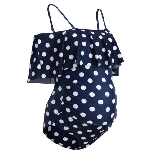 Comfortable and Fashionable Maternity 1-Piece Swimsuit