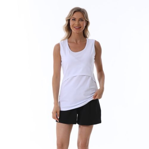 Fashion-Forward Maternity Top for Easy Breastfeeding
