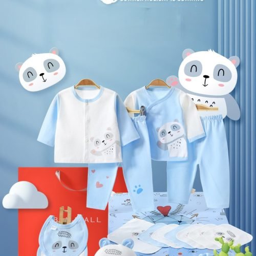  Newborn Baby 100% Cotton Baby Clothes Set